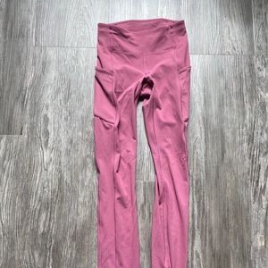 Lululemon pink leggings